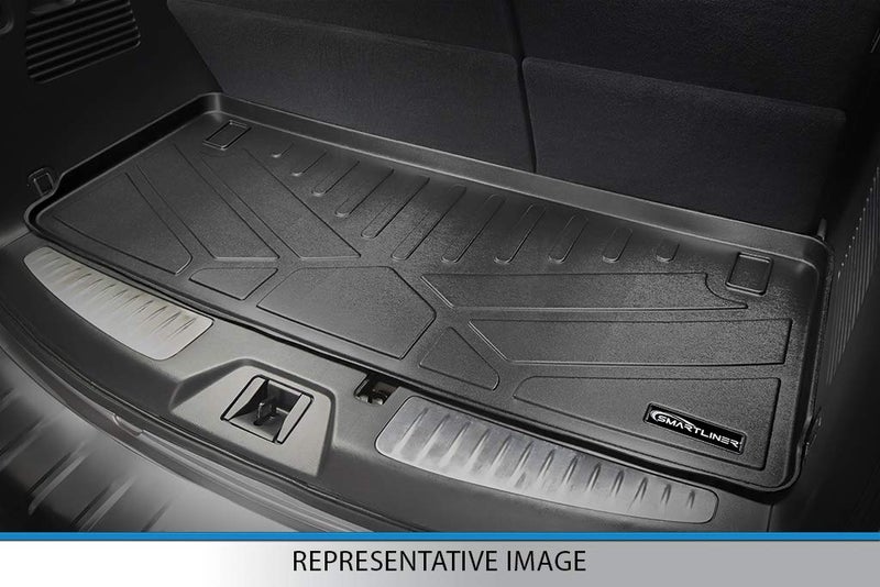SMARTLINER All Weather Custom Fit Cargo Trunk Liner Floor Mat Behind 3rd Row for 2015-2020 Cadillac Escalade - Image 3
